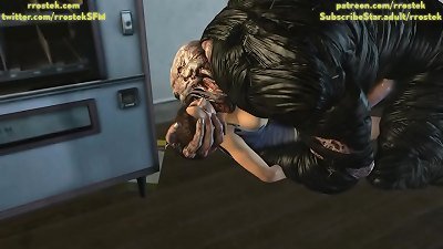 Jill Valentine in massive grief 3d porn cartoon