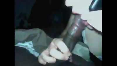 cuckold girlfriend sucking bbc on the phone.