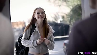 Charles Dera is a lonely widow that wants a new slit to fuck. He secretly wants her sons gf Maya Kendrick and manipulated her to have lovemaking with him.