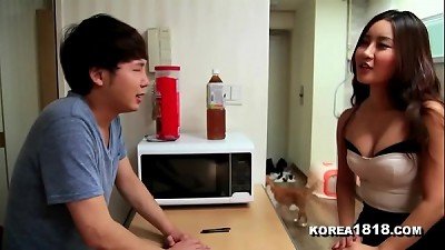 KOREA1818&period;COM - lucky korean virgin Gets to nail torrid asian Babe&excl;