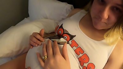 I creampied my 9 months pregnant wife after she told me that she gave a guy at boobs a suck off in the Men's shower