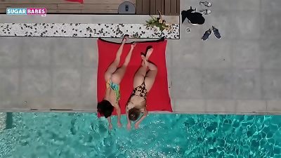 Sugarbabestv: Inna Innaki take a torrid teen Selvaggia stunner in Greece