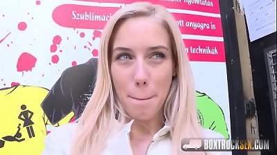 Horny Nesty gets fisted