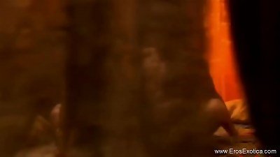 colorful Kama Sutra Tutorial While relieving Session