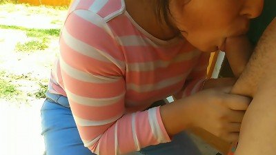 Homemade quickie with my best friend, he comes inside my pussy.