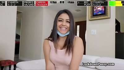 roomies shooting home porn in quarantine