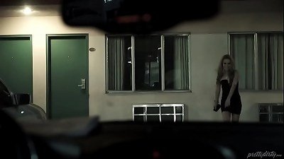 teenager prostitute Lilly Ford pulverizes the officer