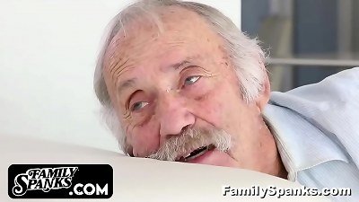 offensive teenage and brother Has not Respect for their grandfather