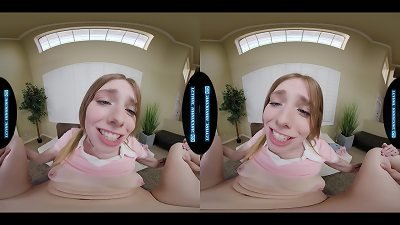 You finally smash Your Stepsister's super-cute & chesty BFF - Lucy Foxx - LethalHardcoreVR