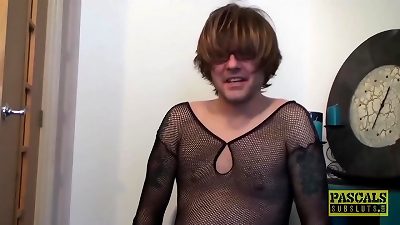 PASCALSSUBSLUTS - Scarla swallows Cucks hubby With master