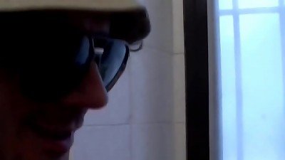 My friend is an insane girl, I put her on her knees and told her to shut up and blow