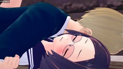 å¥³å­¦ç”Ÿã¨å…µå£«ã€€3Då‹•ç”»