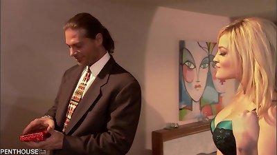 wife interchange with ash-blonde bombshell Alexis Texas going dollar insane railing shaft