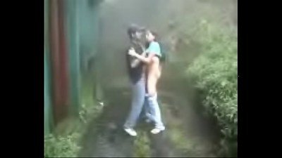 Outdoor pleasure with slut