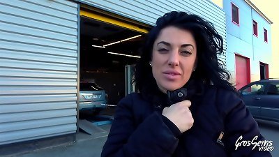 Sabrina wants one penis in her ass and the other in her vagina