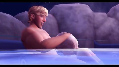 Frozen Betrayal 2 - Elsa And Kristoff Public hookup In The insatiable - 3 dimensional anime porn