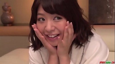 milf in warms Wakaba Onoue impressive intercourse in bedroom with son - More at Japanesemamas com