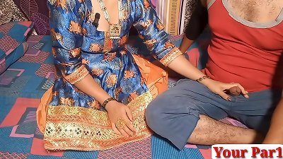 Punjabi bhabhi first rectal pummeled by bihari Ramu with clear hindi and punjabi audio