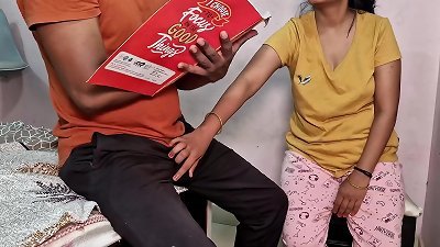 college college girl got plowed by her tuition schoolteacher for superb marks (Hindi audio)