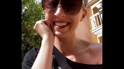 jacked publicly in front of my house until orgasm