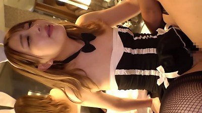 asian tall horny woman Ema wants sex with boyfriend. The attractive japanese girl providing blow-job and rock-hard fucking.
