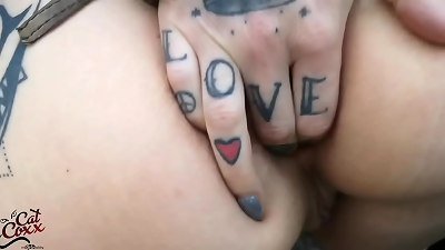 Public pummeled in my ass !!