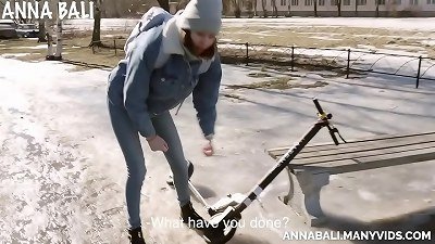 Sorry.. I accidentally hit you, I'm just driving for the first-ever time.