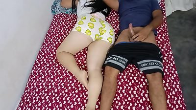 I stayed to rest in my stepsister's room and I had to put my pecker in her, to avoid problems I had to put it in from behind, I almost got caught